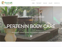Tablet Screenshot of pertenin.com